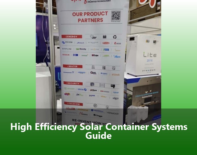 High Efficiency Solar Container Systems Guide